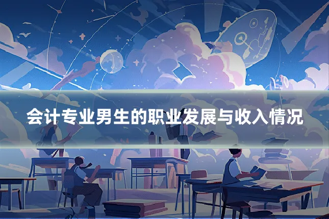 会计专业男生的职业发展与收入情况