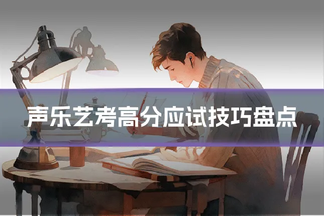 声乐艺考高分应试技巧盘点