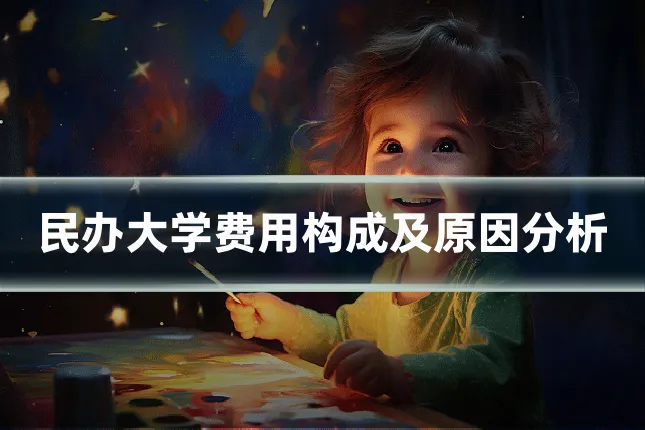 民办大学费用构成及原因分析