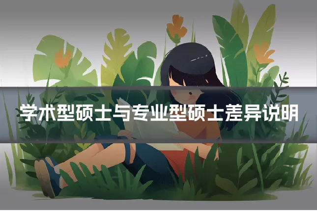 学术型硕士与专业型硕士差异说明