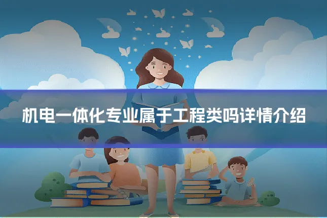 机电一体化专业属于工程类吗详情介绍