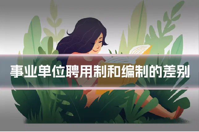 事业单位聘用制和编制的差别