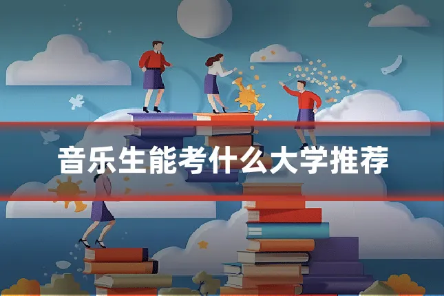 音乐生能考什么大学推荐