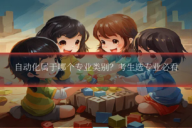 自动化属于哪个专业类别?考生选专业必看