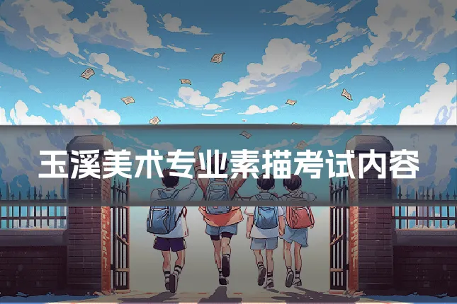 玉溪美术专业素描考试内容