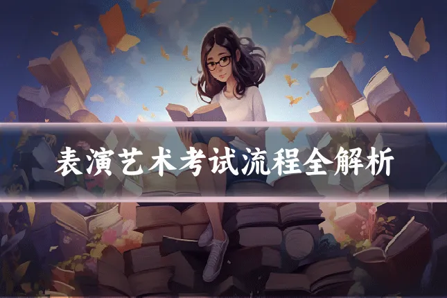 表演艺术考试流程全解析