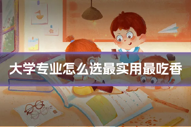 大学专业怎么选最实用最吃香