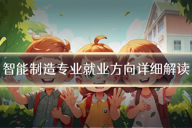 智能制造专业就业方向详细解读