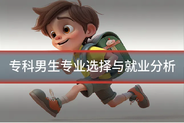 专科男生专业选择与就业分析