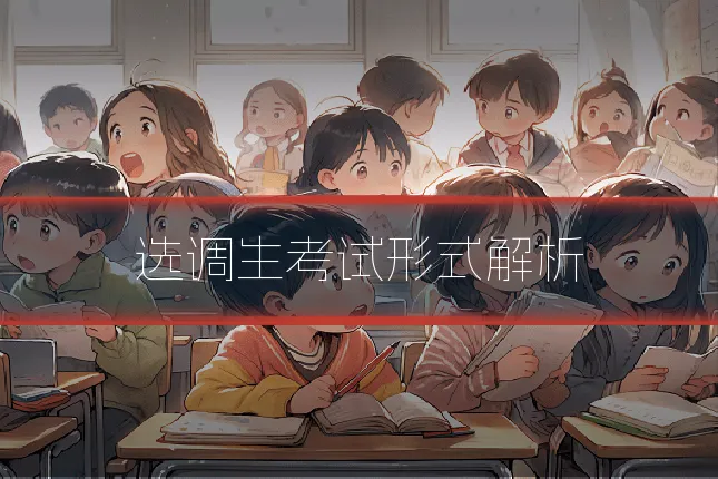 选调生考试形式解析