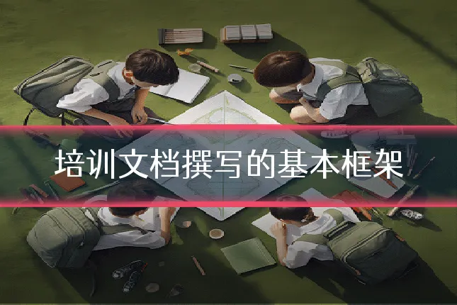 培训文档撰写的基本框架