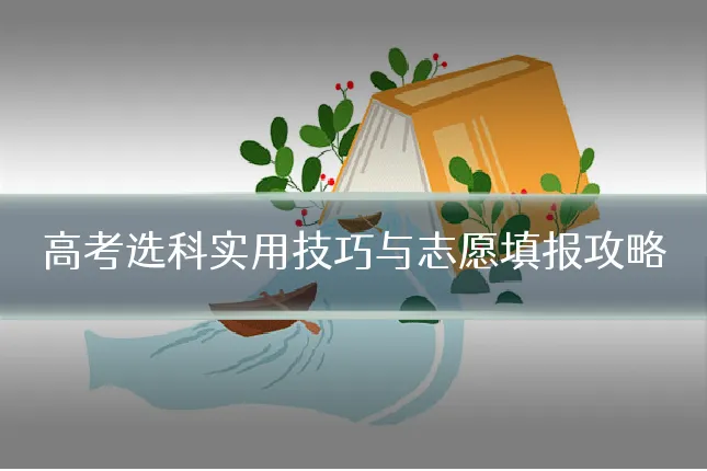 高考选科实用技巧与志愿填报攻略
