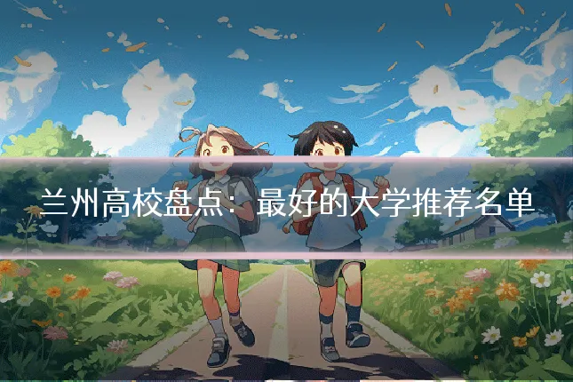 兰州高校盘点:最好的大学推荐名单