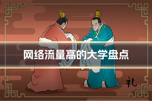 网络流量高的大学盘点