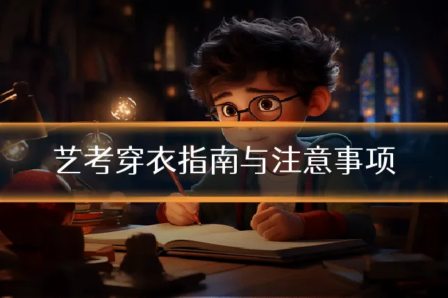 艺考穿衣指南与注意事项