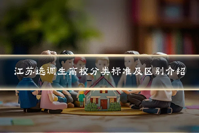 江苏选调生高校分类标准及区别介绍