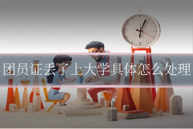 团员证丢了上大学具体怎么处理