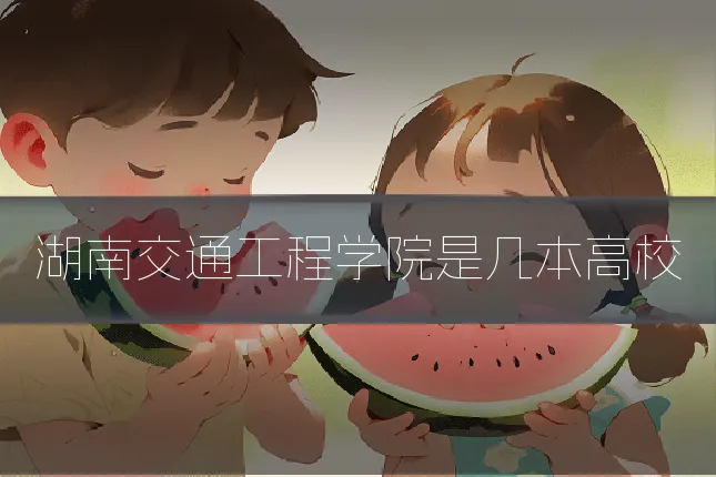 湖南交通工程学院是几本高校