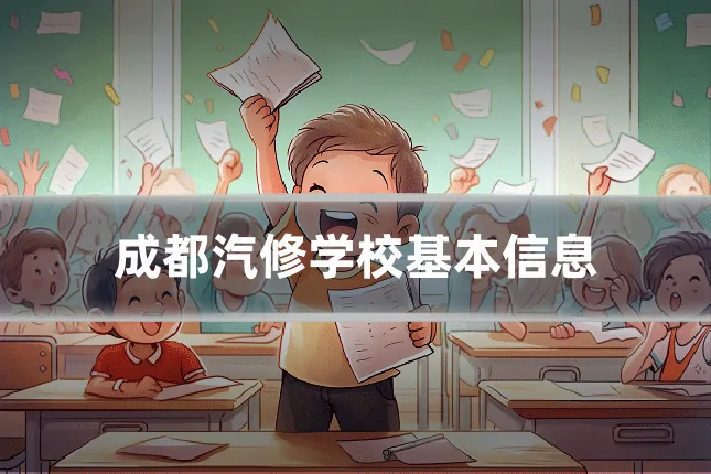 成都汽修学校基本信息