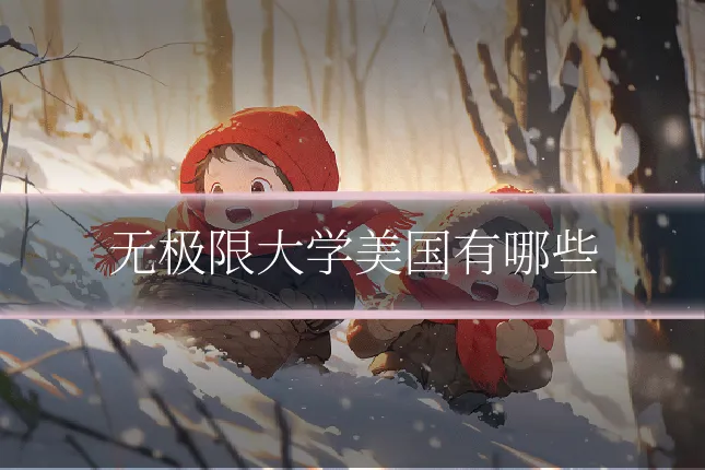 无极限大学美国有哪些