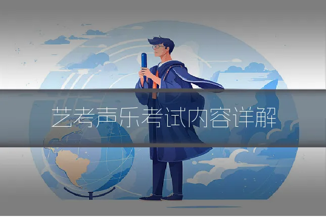 艺考声乐考试内容详解
