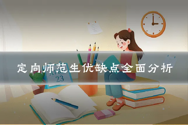 定向师范生优缺点全面分析