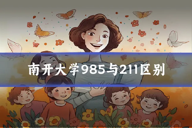 南开大学985与211区别