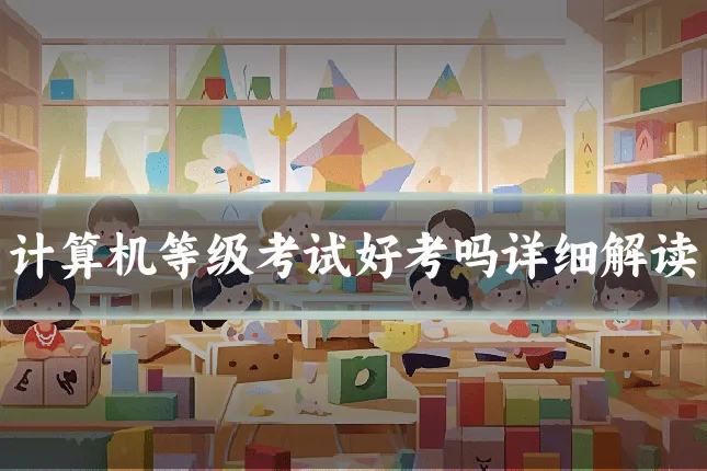 计算机等级考试好考吗详细解读
