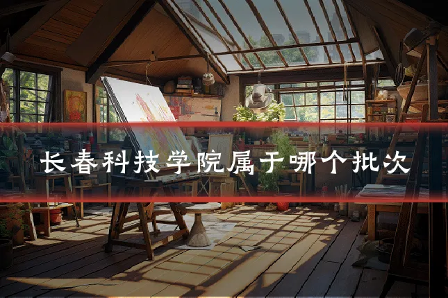 长春科技学院属于哪个批次