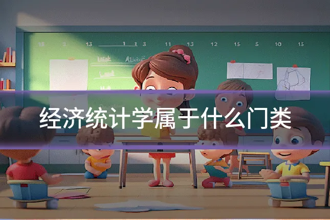 经济统计学属于什么门类