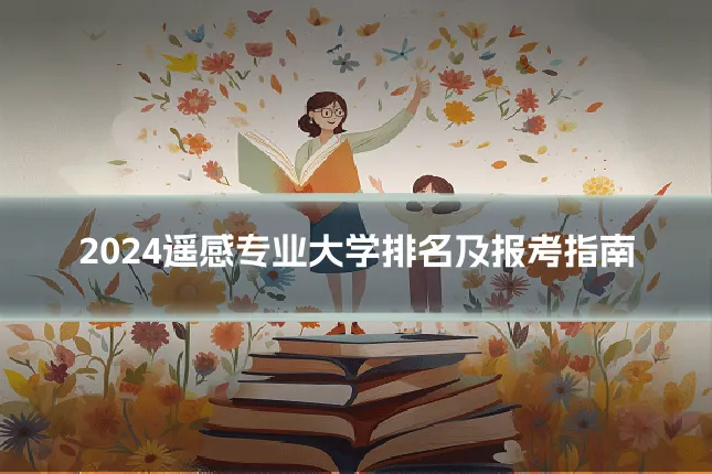 2024遥感专业大学排名及报考指南