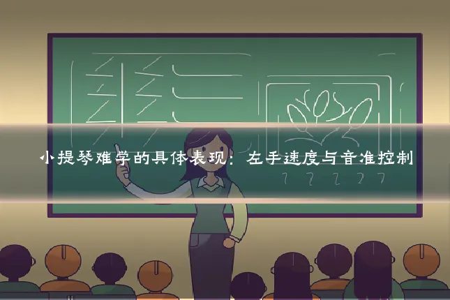 小提琴难学的具体表现：左手速度与音准控制