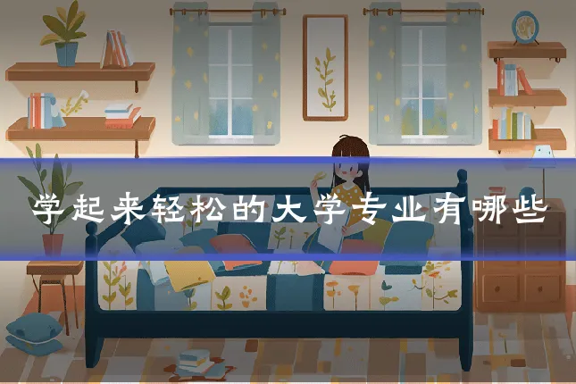 学起来轻松的大学专业有哪些