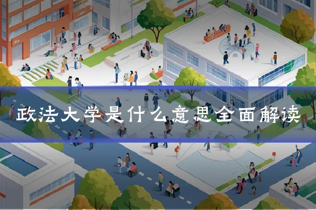 政法大学是什么意思全面解读
