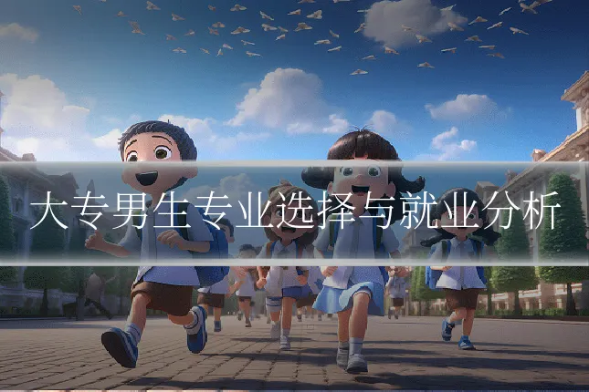 大专男生专业选择与就业分析