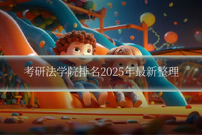 考研法学院排名2025年最新整理