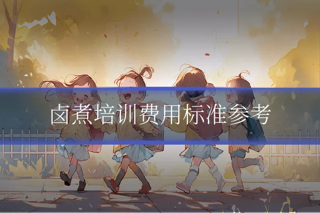 卤煮培训费用标准参考