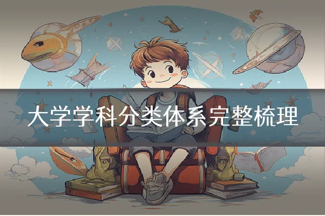大学学科分类体系完整梳理