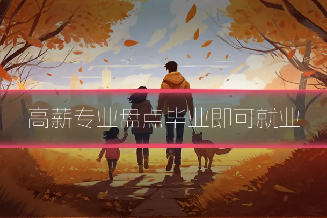 高薪专业盘点毕业即可就业