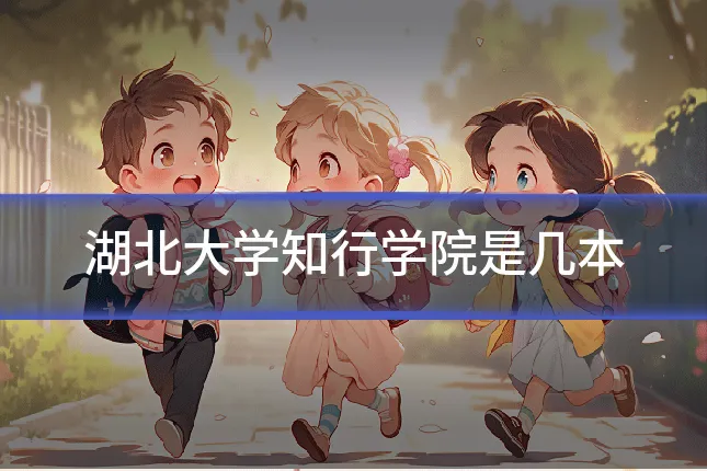 湖北大学知行学院是几本