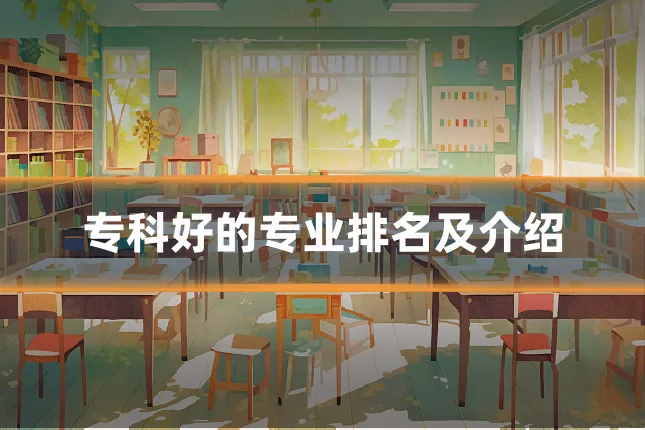 专科好的专业排名及介绍