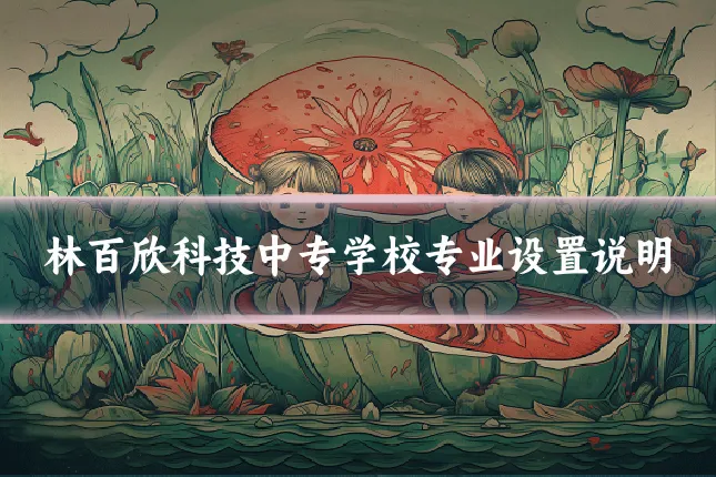 林百欣科技中专学校专业设置说明