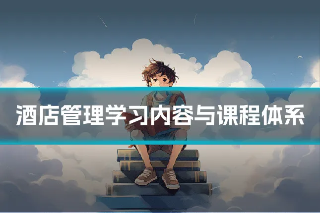 酒店管理学习内容与课程体系