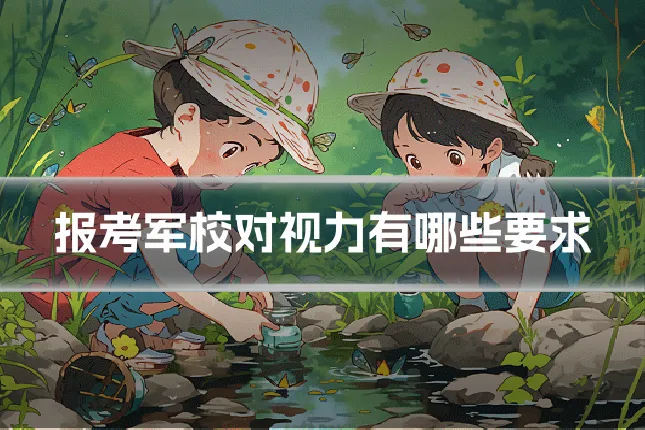 报考军校对视力有哪些要求