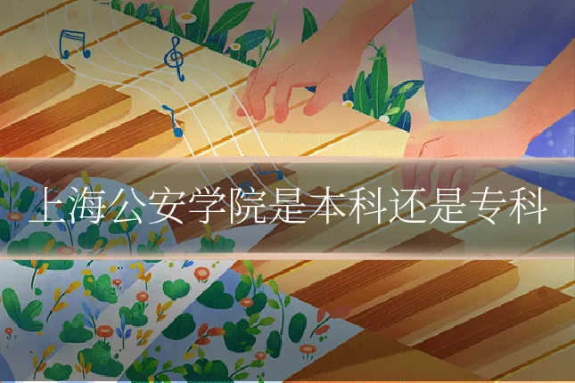 上海公安学院是本科还是专科