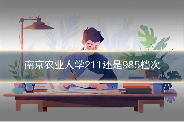 南京农业大学211还是985档次