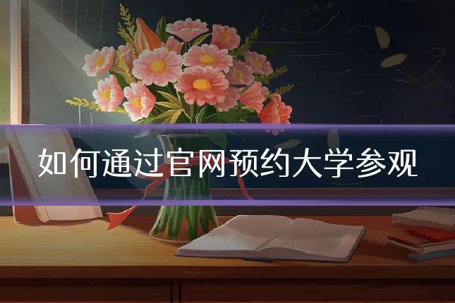 如何通过官网预约大学参观