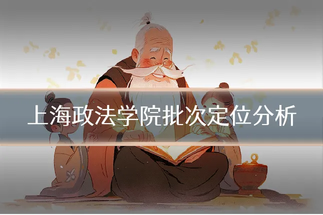 上海政法学院批次定位分析