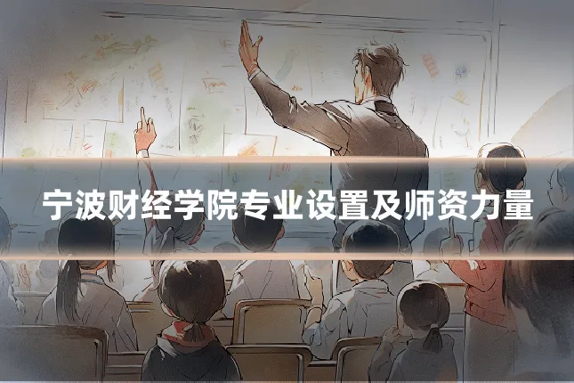 宁波财经学院专业设置及师资力量