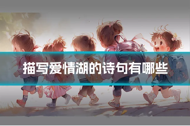 描写爱情湖的诗句有哪些